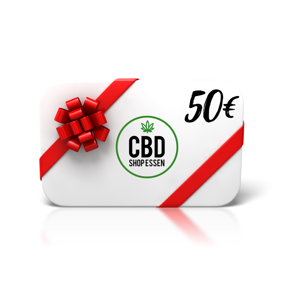 Geschenkgutschein 50€-CBD online kaufen-CBD Shop Essen